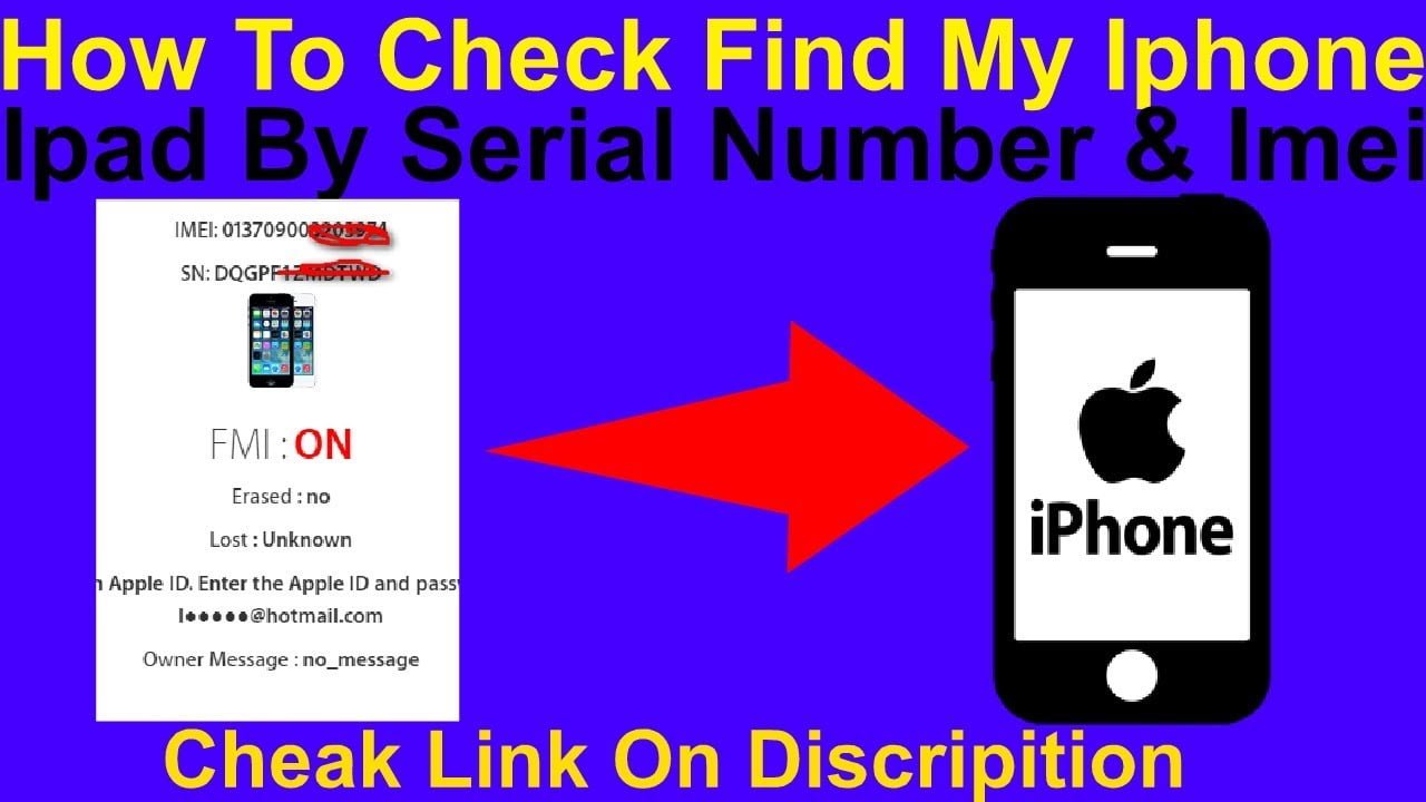 How Might you Discover Apple Serial Number